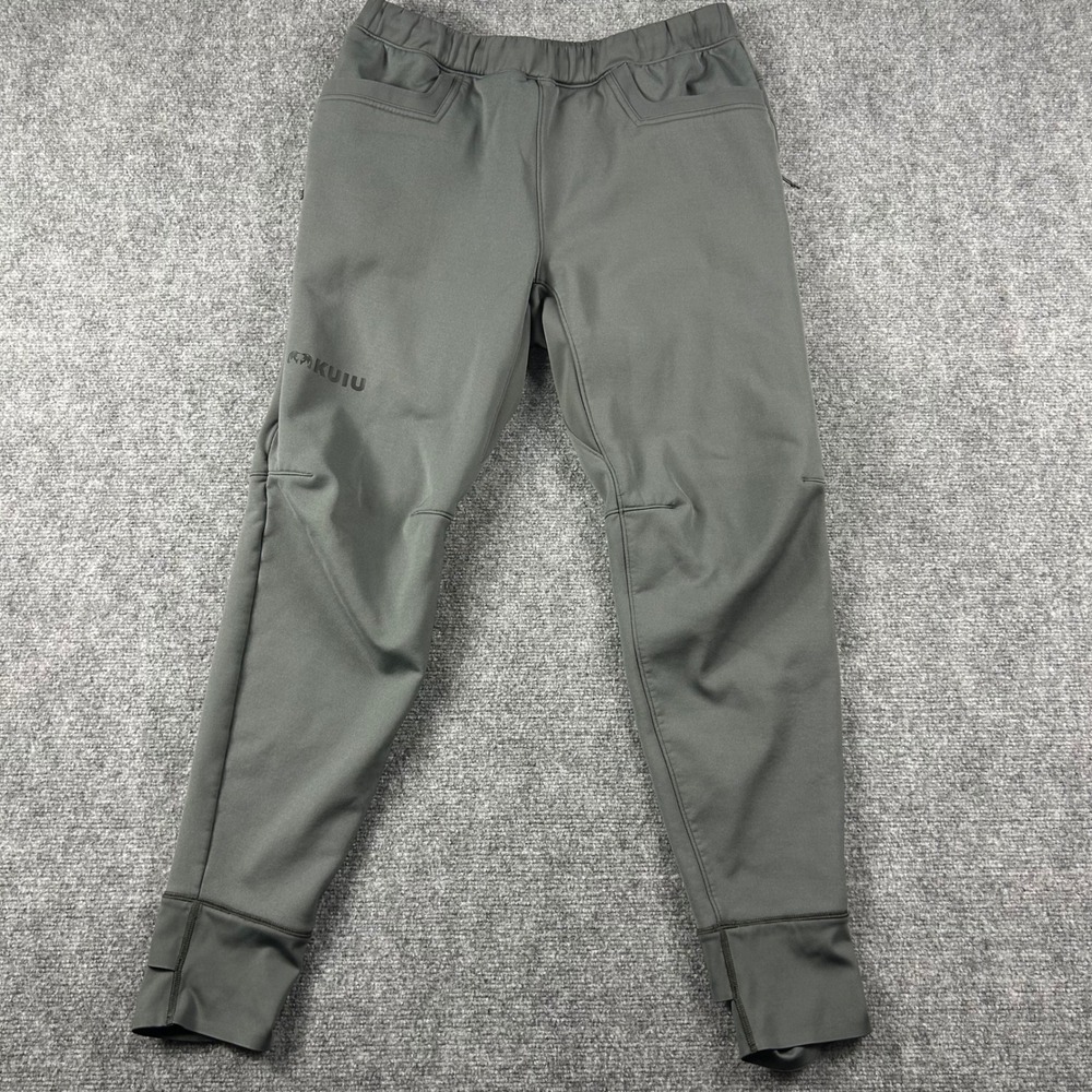 Kuiu StrongFleece Pants Mens Large Grey Karuishi Fleece DWR Base Layer Hunting